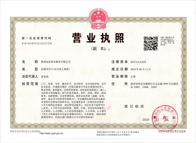 公司經營范圍(圖1)